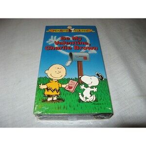 Peanuts Classic Be My Valentine Charlie Brown VHS Tape Snoopy NEW SEALED